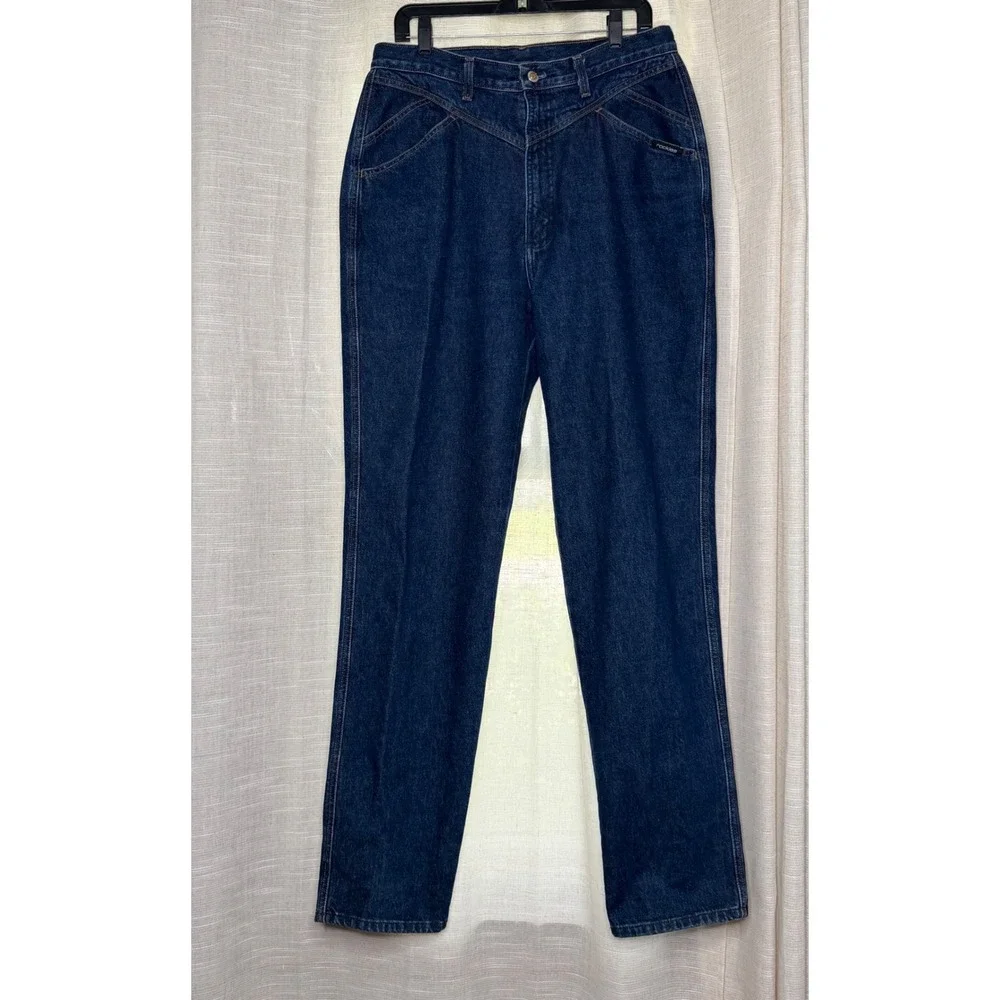 Vintage Rocky Mountain Rockies Western Jeans High Rise‎ Bareback 15/16 XL Tall